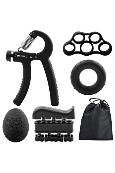 Buffer 5 Parça El, Kol Ve Parmak Egzersiz Spor Aletleri Seti Fitness Takımı (4462)