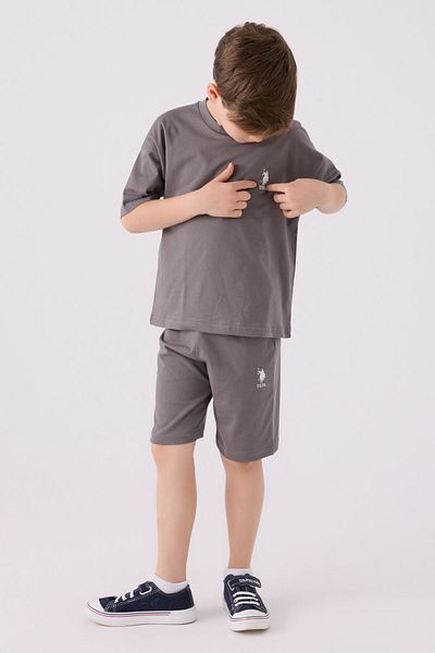 U.S. Polo Assn. Boy's Antacid Bermuda Suit