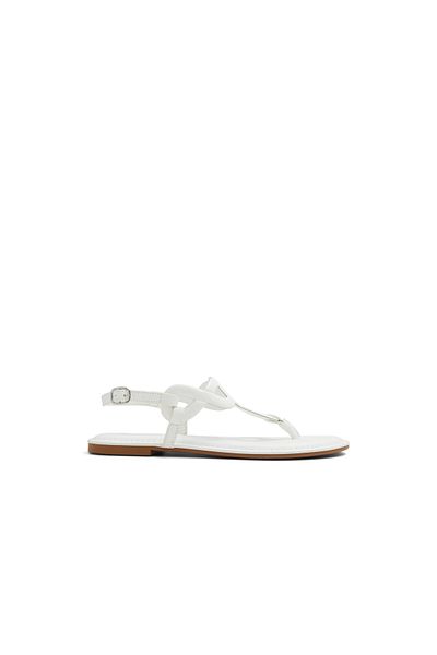 Call it Spring Infinity White Sandals For Women