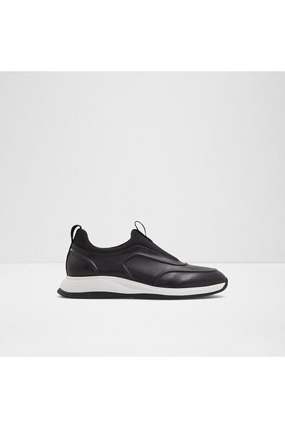Aldo حذاء بدون كعب أسود من Olio للرجال