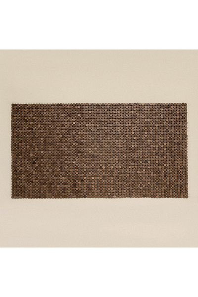 Chakra Gomez Wooden Mat 70x130 Cm Natural