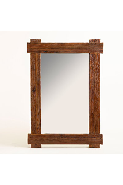 Chakra Daniel Antik Ayna 100x70 Cm Natural