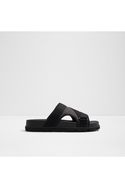 Aldo Deniels Black Sandals For Men