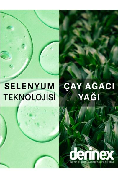 derinex Anti Dandruff Çay Ağacı, Selenyumlu Kepek Karşıtı Şampuan 250 ml