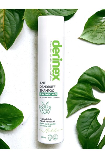 derinex Anti Dandruff Çay Ağacı, Selenyumlu Kepek Karşıtı Şampuan 250 ml
