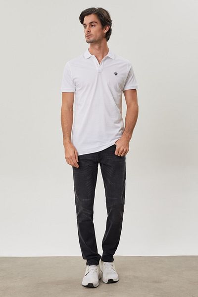 Tony Montana Ανδρικό μπλουζάκι Basic Polo Neck - 100% βαμβάκι