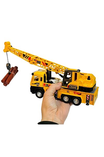 Apexma Oyuncak Sesli ve Işıklı Metal Çek Bırak İş Araçları - Die Cast İnşaat ...