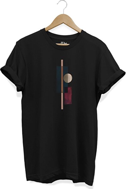 The Baski Crni unisex majica sa cool motivom Štampano dizajna, kratki rukav T...