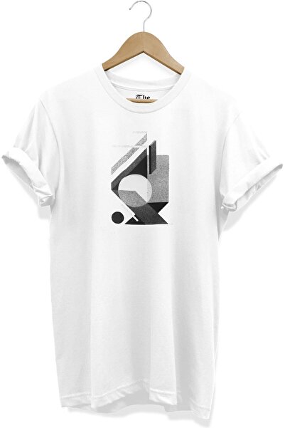 The Baski Bela unisex majica, cool siva figura Štampano, kratki rukav T-shirt