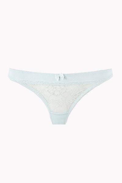 NBB Green Mint Fancy Lace String