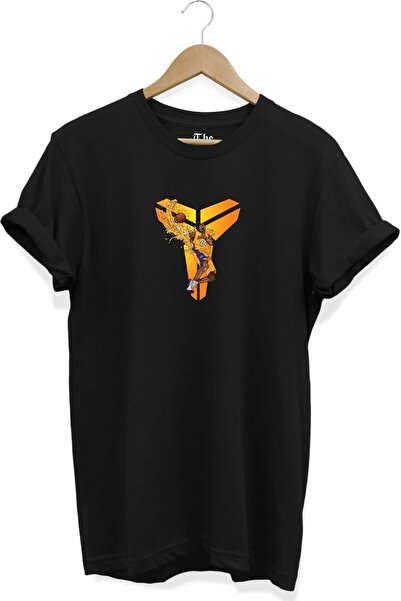 The Baski Crna unisex majica Lebron James Karamamba Štampano Košarkaški dizaj...