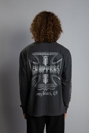 Overdrive Saint West Coast Choppers Uzun Kol T shirt Fiyat Yorumlar Trendyol