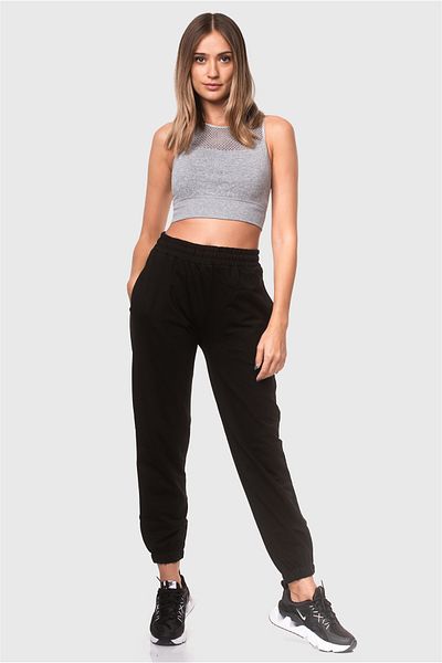 Superstacy Black Jogger Sweatpants