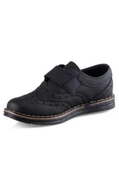 MAGIC SHOES Pantofi unisex pentru copii, negri, ortopedici, utili de sezon