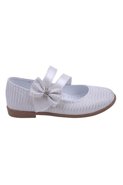 Papuçsepeti Cos de pantofi Ortaç 2081 Balerina Fata Balerina Velcro Pantofi de balerina