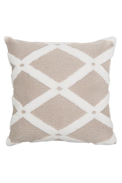 HAMUR Κάλυμμα μαξιλαριού ριχτάρι με μοτίβο Bohemian Beige Punch