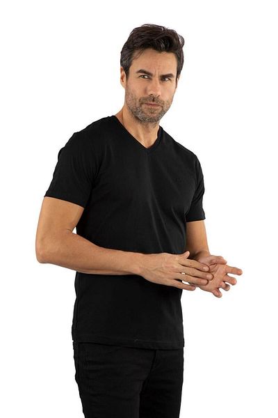 Tony Montana Μπλουζάκι Basic με κοντό μανίκι από 100% βαμβάκι με κανονική εφαρμογή