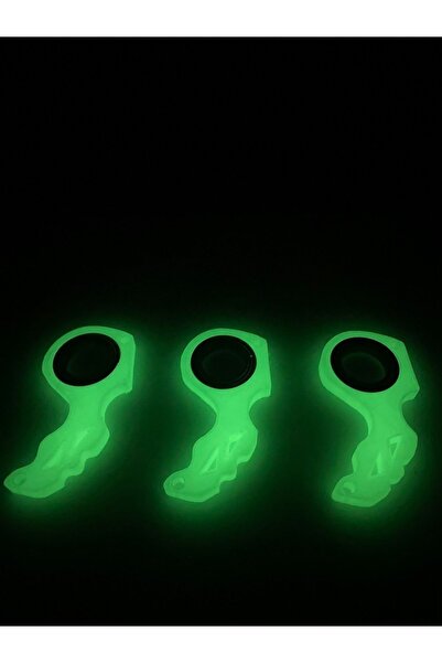 keyrambitcidayi Gece Parlayan Keyrambit X-4 Pro Anahtarlık Yeşil Fosforlu