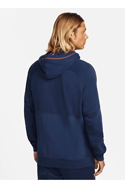 Nike Капюшон Комір Синій Чоловічий Світшот DC9024-410 M NK FC FLC HOODIE