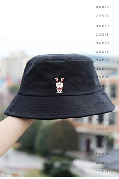 GYES Unisex Kids Bucket Hat - Rabbit Printed Bucket Hat