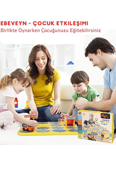 HESTİNYA TOYS Stem Mantıksal Yol Yapım Oyunu Eğitici Oyuncak Puzzle Kodlama Oyunu Zeka Geliştirme Problem Çözme
