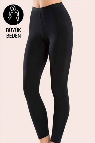 Anıt Large Size 3 Pieces Diving Long Leggings - 92% Cotton, 8% Lycra