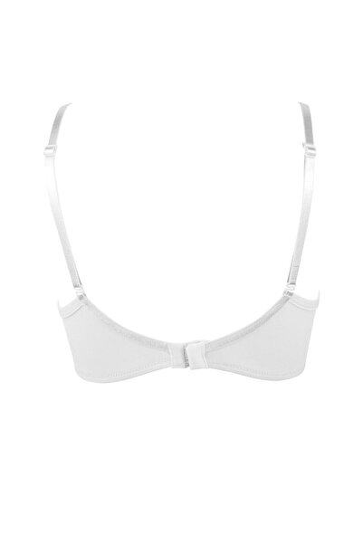 Le Jardin Γυναικείο σουτιέν New Season White Fanetta με μαλακή επίστρωση χωρίς υποστήριξη