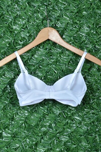 Le Jardin Γυναικείο λευκό σουτιέν με επένδυση χωρίς αυτιά με επένδυση 7050