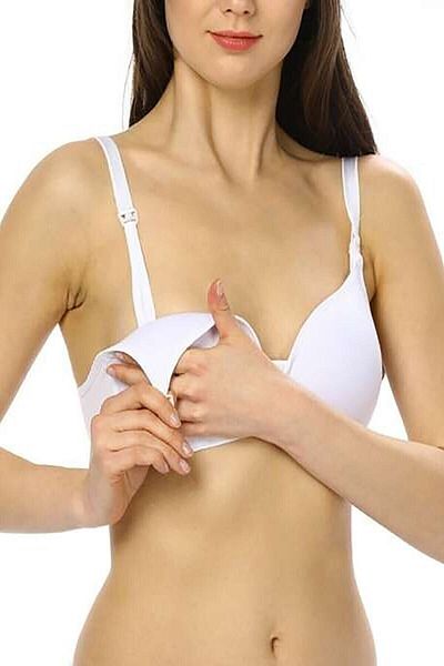 İmer Çamaşır Imer Modal Covered Nursing Bra 2245 - Εσώρουχα