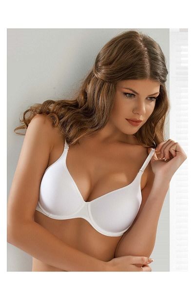Le Jardin Jasmine (ecru) Unsupported Unpadded Micro Soft Cup Basic Bra