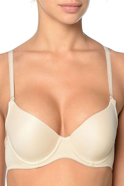 Orkide Women's Black Underwire Padded Basic Bra
