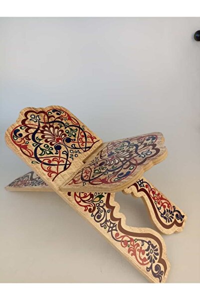 Derman Sultan Rahle MDF Interlocking Seljuk Motif Rahle Book Holder