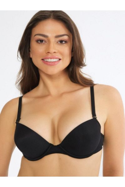 Orkide Women's Black Padded Bra