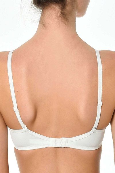 Orkide Women's Ecru Unpadded Basic Bra 2150.