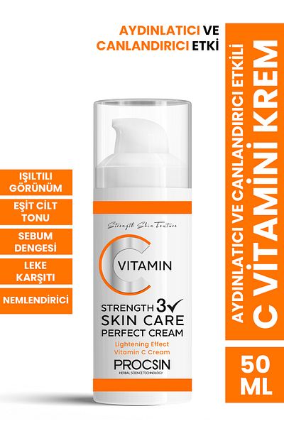 PROCSIN Vitamin C Brightening and Revitalizing Cream 50 ml