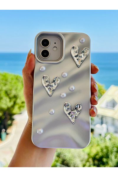 Go Aksesuar حافظة سيليكون مرنة بتصميم خاص متوافق مع هاتف Iphone 12 و12 Pro