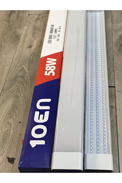 10EN 58w - 120cm Led Bant Armatür ( 10 Adet ) 3 Sıra Ledli