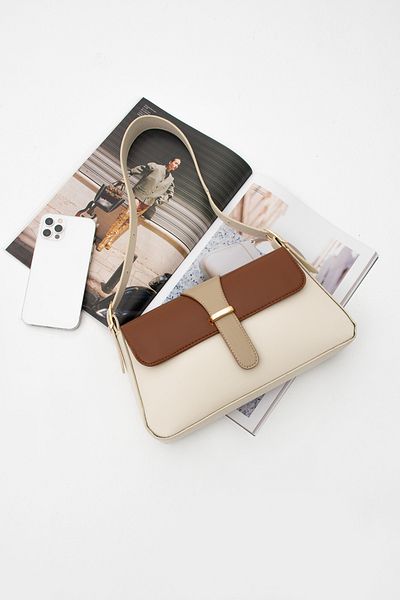 SELVİ NENA autumn winter vintage soft leather hand shoulder crossbody bag model