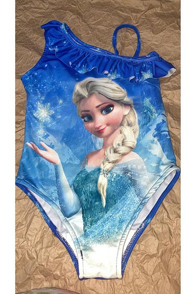 MİLAYS LİFE HOME COLLECTİON Μαγιό για κορίτσια με σχέδιο Elsa Mılayş