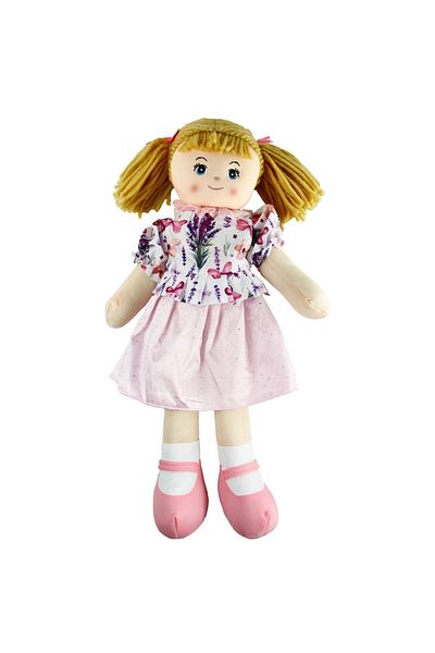 Vardem 50 cm White Angel Doll - Cloth Detailed