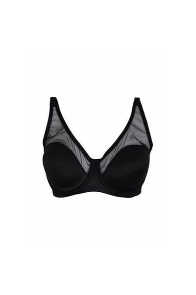 Le Jardin 9200-c Piele moale pentru sutien acoperită cu tul, cu sârmă, fără suport 80