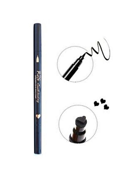 BEAUTY MODEL One Side Pencil One Side Heart Printed Eyeliner