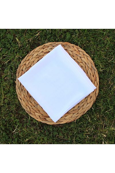 VEGA MODA Plain India - Pânză de brânză cu cusături colorate, scris brodat, pânză simplă