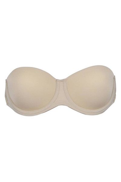 Le Jardin Lavem, Halter Neck, Transparent Back, Basic Cup, Unsupported Strapless Bra