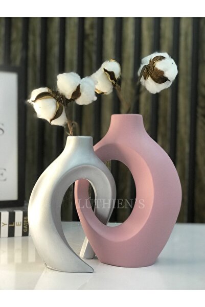 Luthien Μοντέρνο Σχέδιο Αγαπημένο Σετ Βάζου Ivy - Μπιμπελό