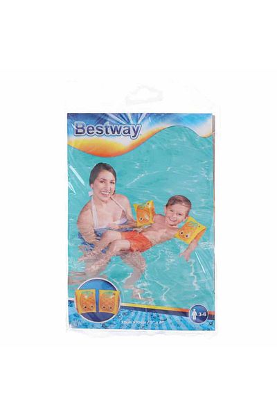 BESTWAY Dolphin Patterned Yellow Pineapple Sleeve - 23x15cm