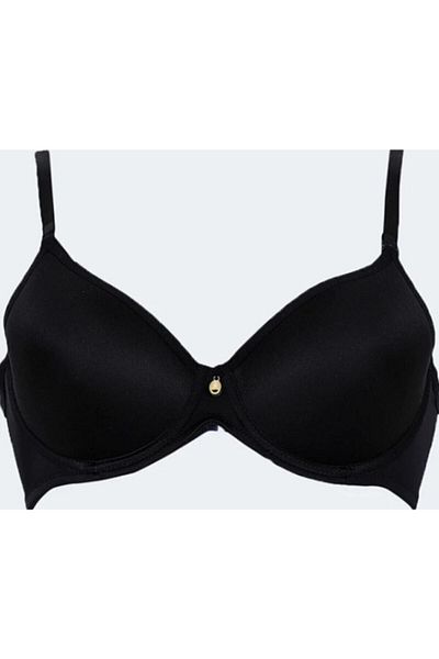 Le Jardin Μαύρο Fanetta Soft Micro Battal σουτιέν