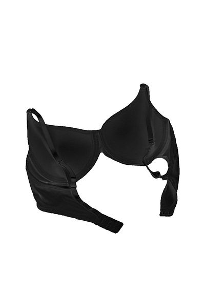 Le Jardin 7010 Belle Γυναικείο Micro Covered Basic Cup Unbuttressed σουτιέν Μαύρο
