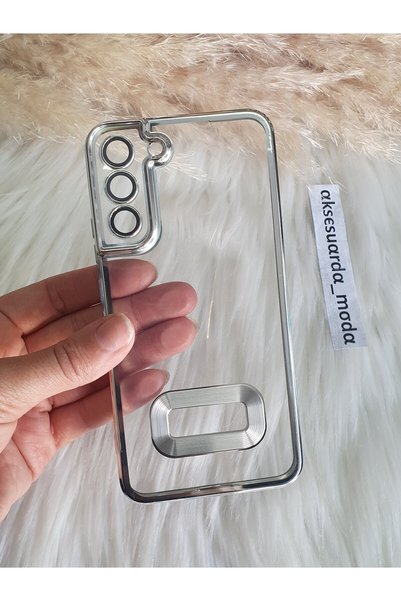 Aksesuarda Moda حافظة متوافقة مع هاتف Samsung Galaxy S22 PLUS مع عدسة كاميرا ...