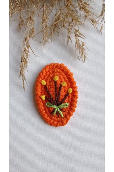 Masal Örgü Dünyası Leaf Snap Colorful Tile - Accesoriu de nișă care reflectă ...